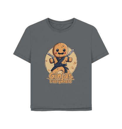 Slate Grey Ginja Ninja Women's Relaxed Fit T-shirt