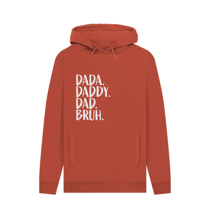 Rust Dad Bruh Men's Hoodie