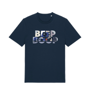 French Navy Printed T-shirt Front