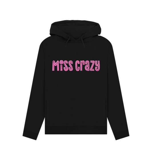 Black Miss Crazy Women's Hoodie