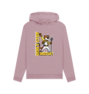 Mauve Don't Stop Meow Women's Hoodie
