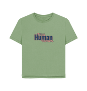 Sage Tiny Human Tamer Women's Relaxed Fit T-shirt