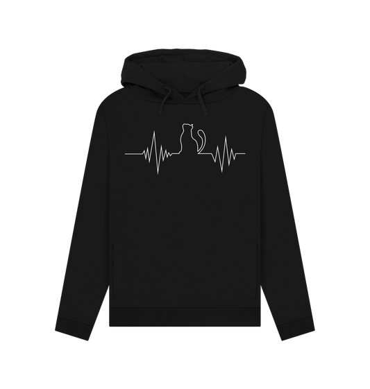 Black Cat Cardio Women's Hoodie