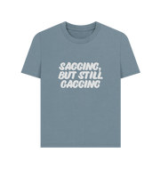 Stone Blue Printed T-shirt