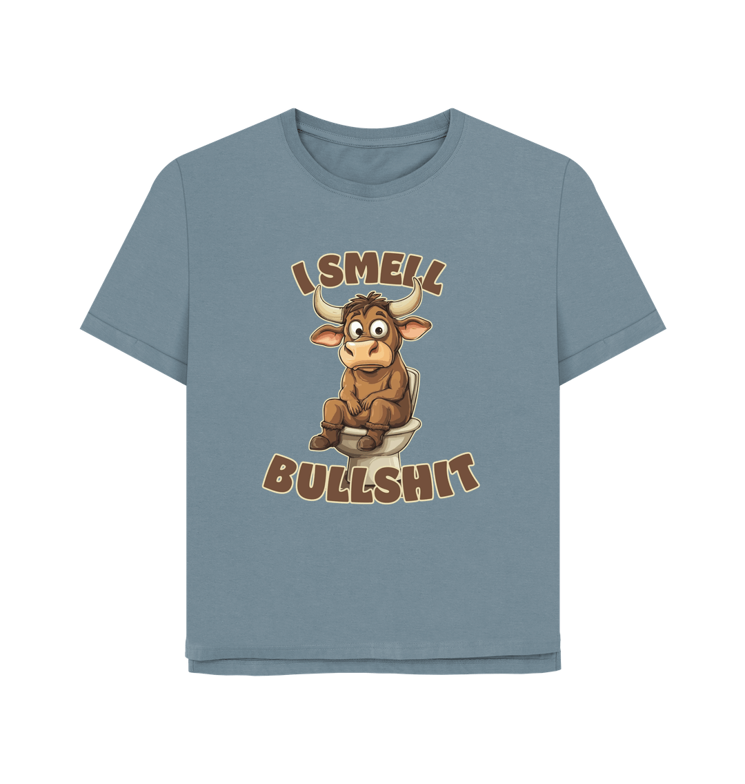 Stone Blue Smell Bull Women's Relaxed Fit T-shirt