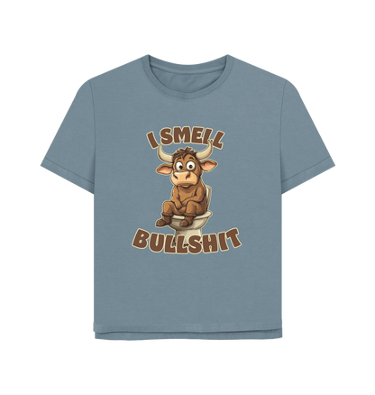 Stone Blue Smell Bull Women's Relaxed Fit T-shirt