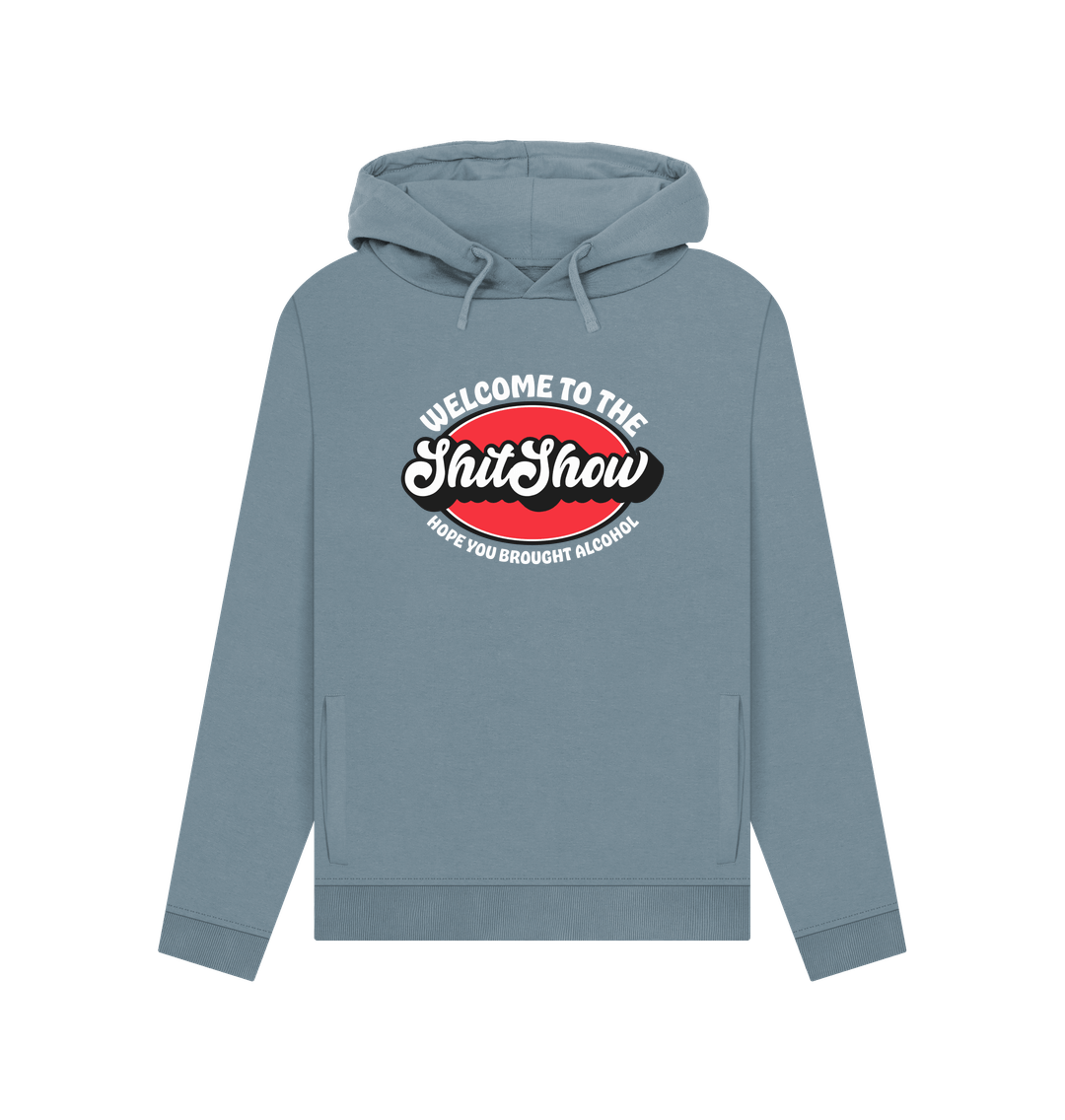 Stone Blue The Shitshow Women's Hoodie