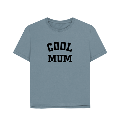 Stone Blue Cool Mum Women's Relaxed Fit T-shirt