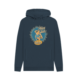 Navy Gotta Hawk Tuah Men's Hoodie
