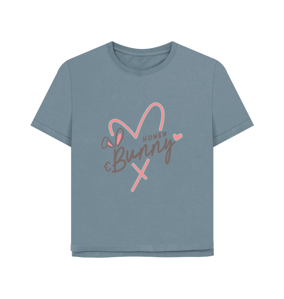 Stone Blue Honey Bunny Women's Relaxed Fit T-shirt
