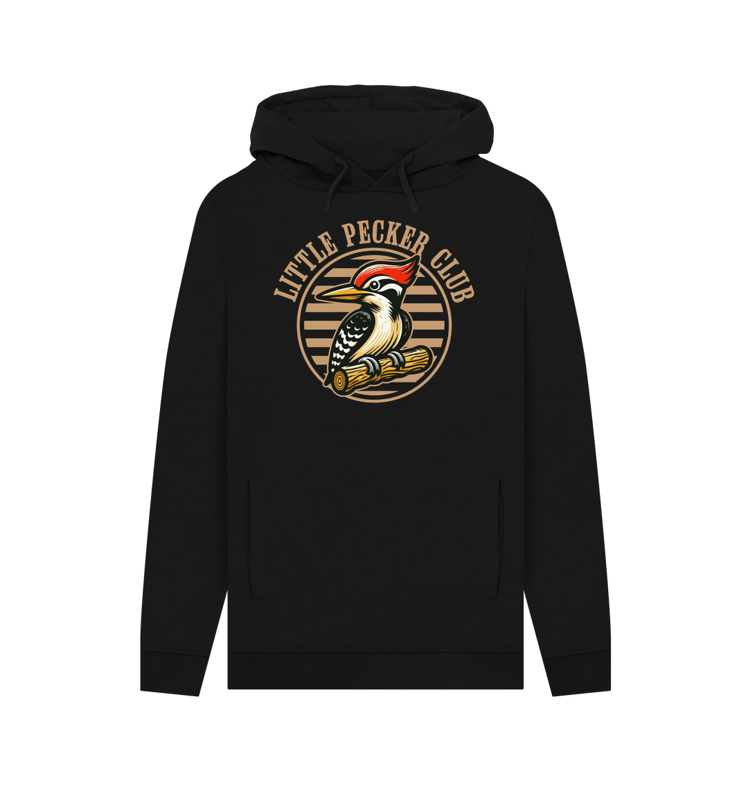 Black Little Pecker Club Men's Hoodie