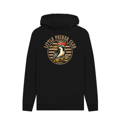 Black Little Pecker Club Men's Hoodie