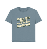 Stone Blue Look Retired Women's Relaxed Fit T-shirt