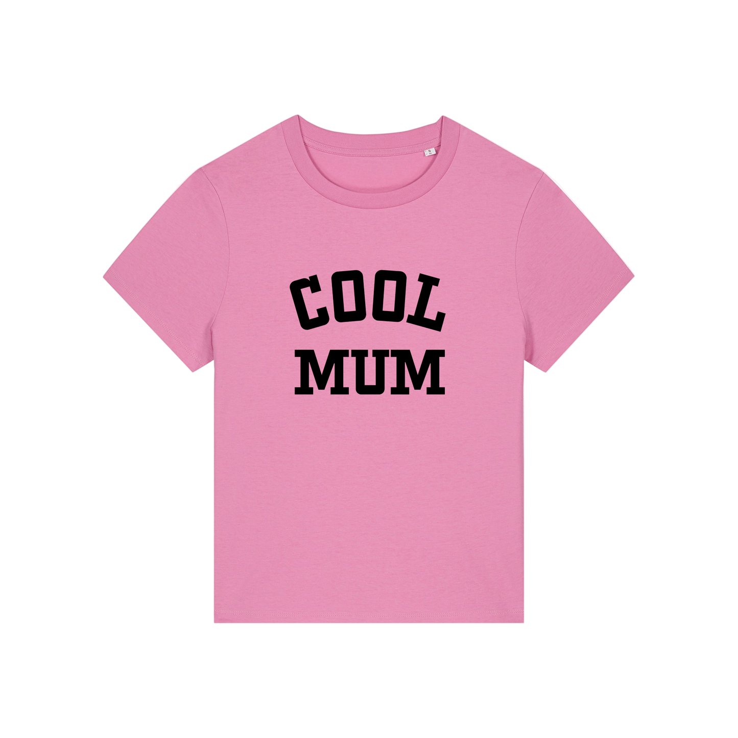 pink mum t-shirt with the slogan 'cool mum'