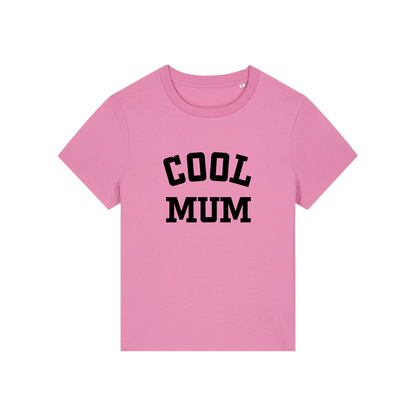 pink mum t-shirt with the slogan 'cool mum'
