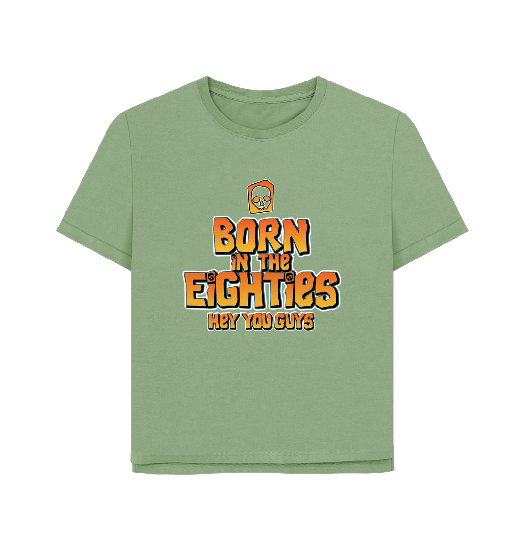 Sage Born In The 80's Women's Relaxed Fit T-shirt