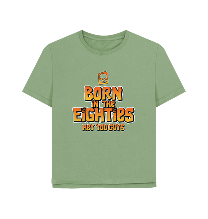 Sage Born In The 80's Women's Relaxed Fit T-shirt
