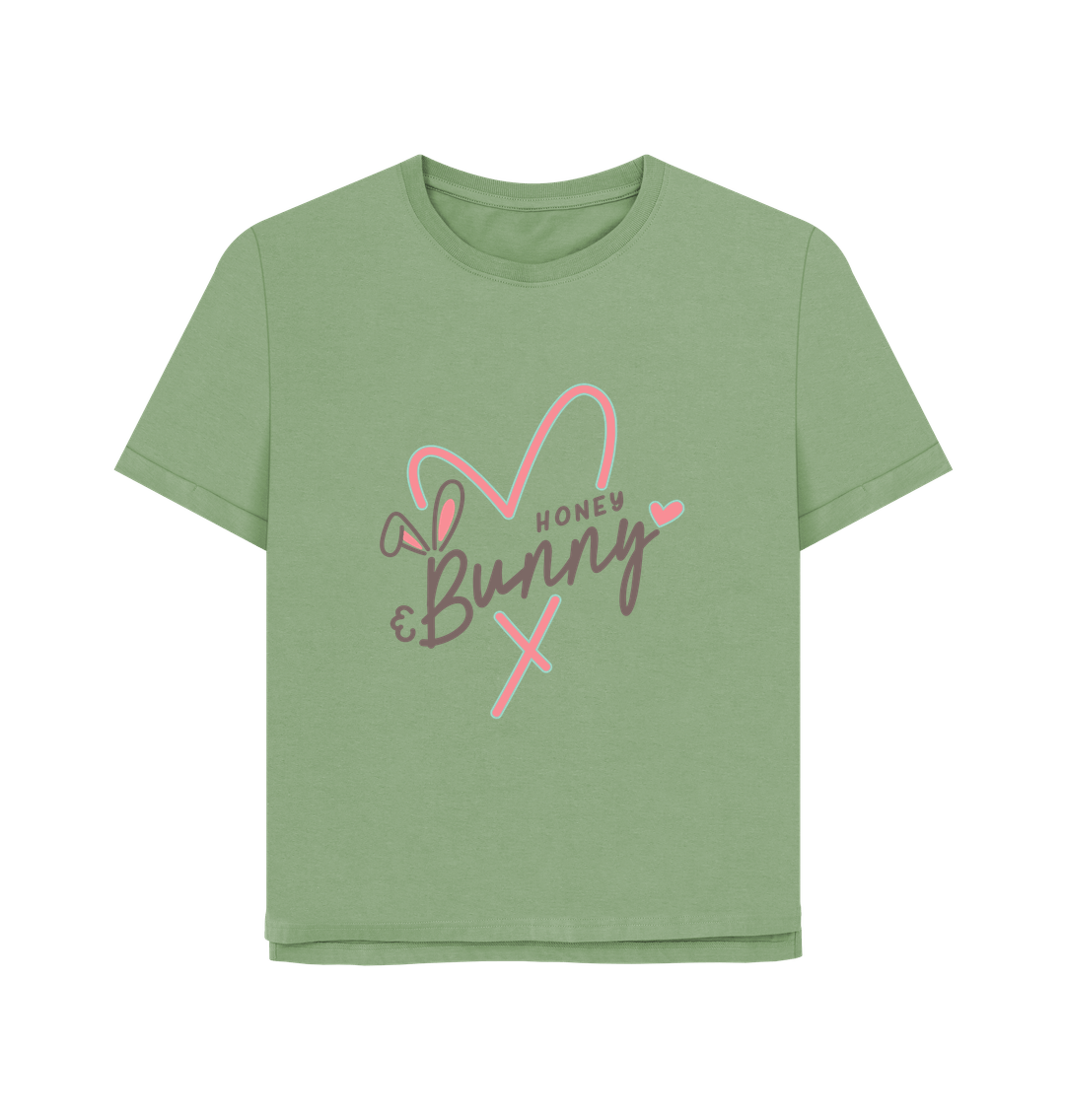 Sage Honey Bunny Women's Relaxed Fit T-shirt