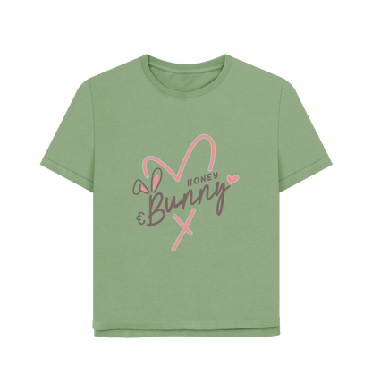 Sage Honey Bunny Women's Relaxed Fit T-shirt