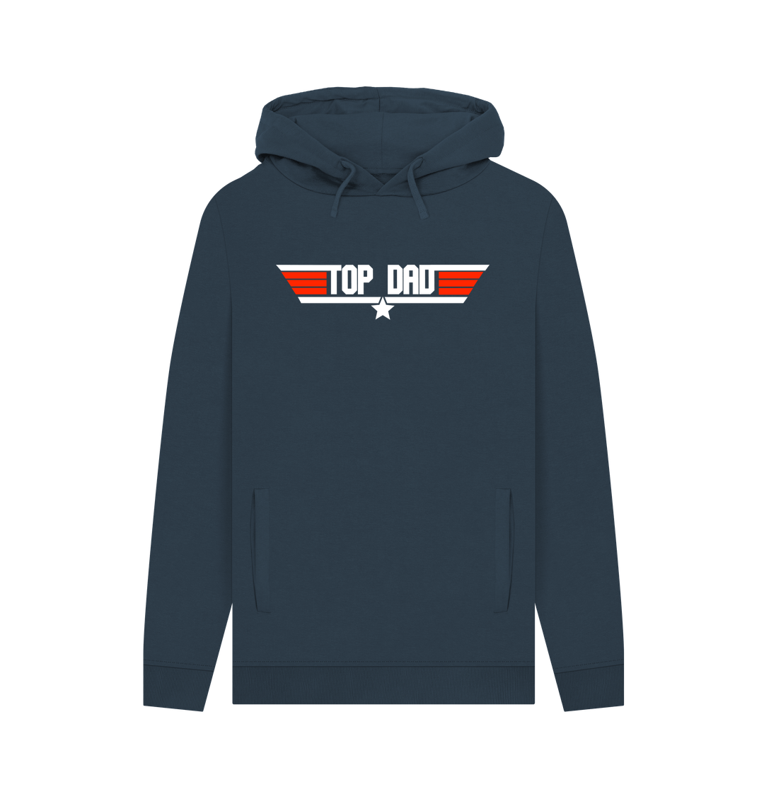 Navy Top Dad Men's Hoodie