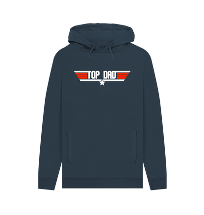 Navy Top Dad Men's Hoodie