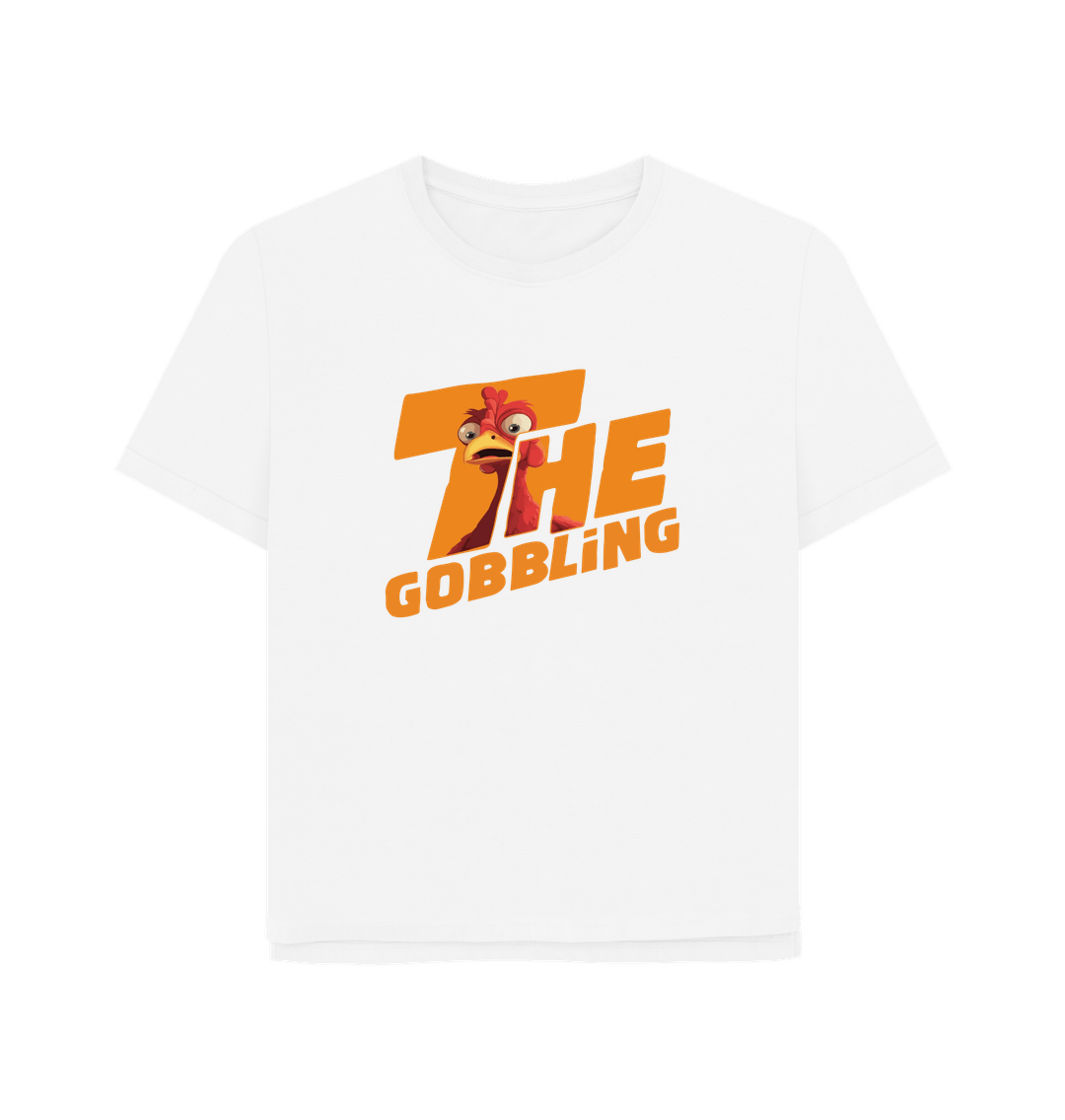 White The Gobbling Relaxed Fit T-shirt
