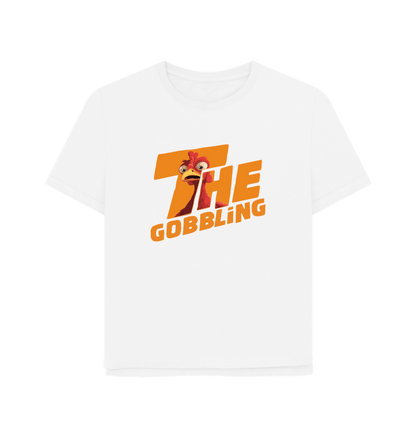 White The Gobbling Relaxed Fit T-shirt