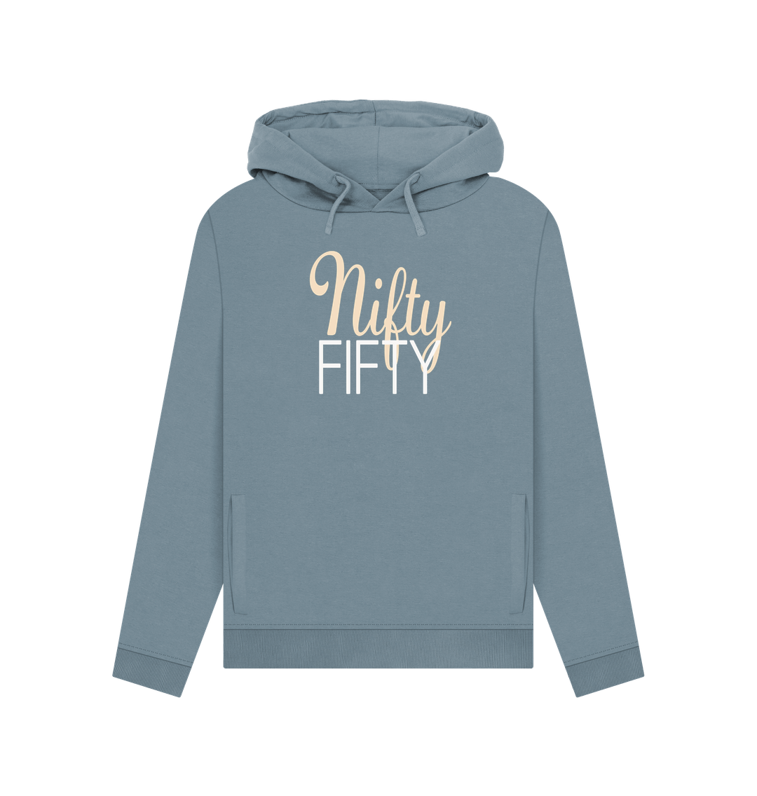 Stone Blue Nifty Fifty Women's Hoodie