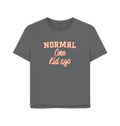 Slate Grey Normal One Women's Relaxed Fit T-shirt