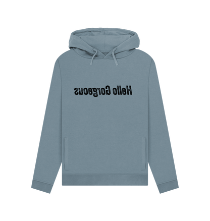 Stone Blue Hello Gorgeous Women's Hoodie