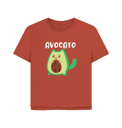 Rust Avocato Women's Relaxed Fit T-shirt