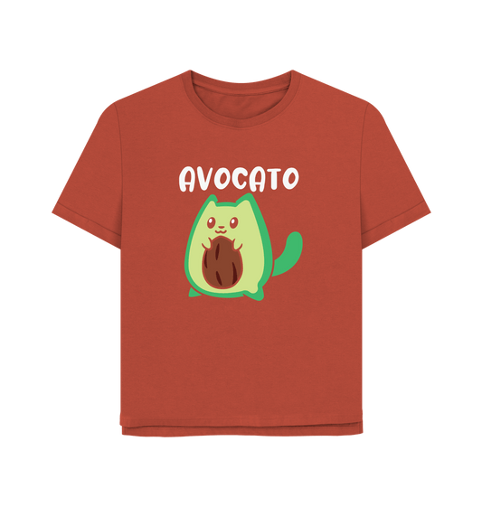 Rust Avocato Women's Relaxed Fit T-shirt