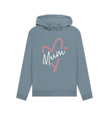 Stone Blue Mum Women's Hoodie