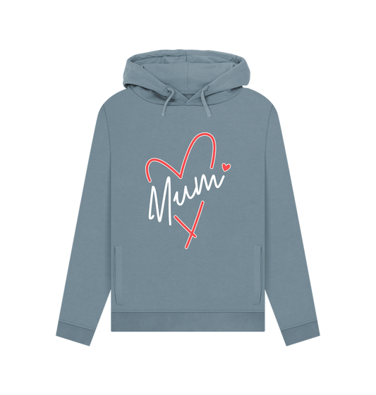 Stone Blue Mum Women's Hoodie