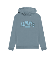 Stone Blue Always Freezing Women's Hoodie