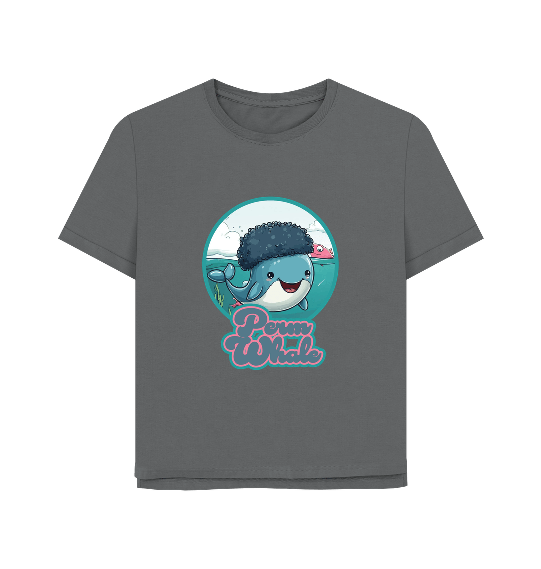 Slate Grey Printed T-shirt