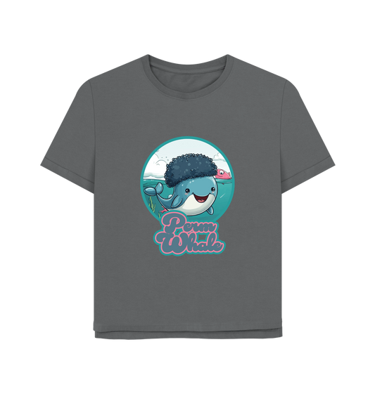 Slate Grey Printed T-shirt