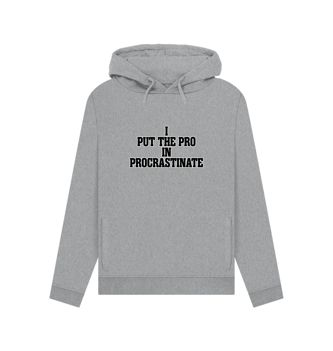 Light Heather Procrastinate Women's Hoodie