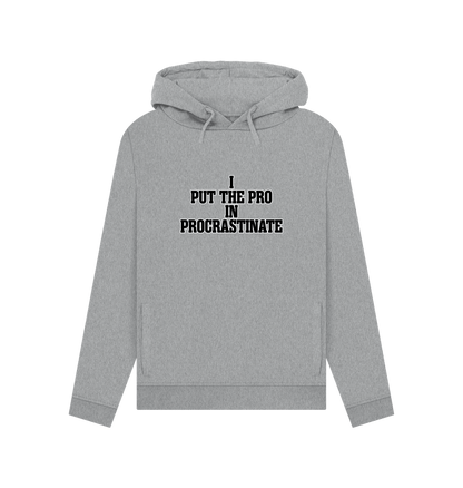 Light Heather Procrastinate Women's Hoodie