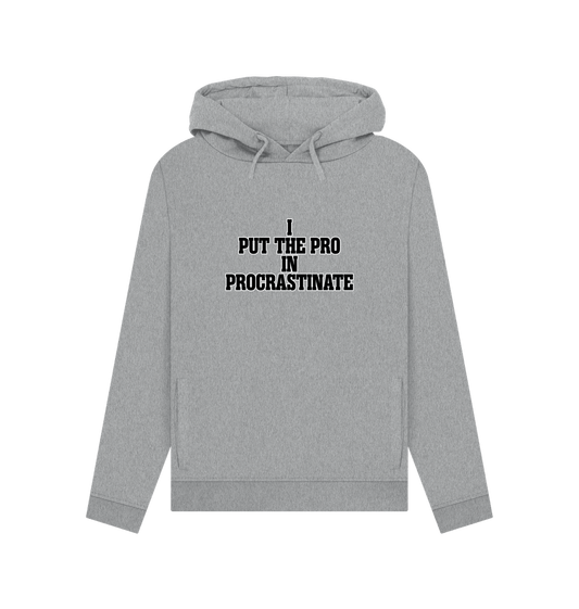 Light Heather Procrastinate Women's Hoodie