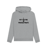 Light Heather Procrastinate Women's Hoodie