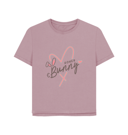 Mauve Honey Bunny Women's Relaxed Fit T-shirt