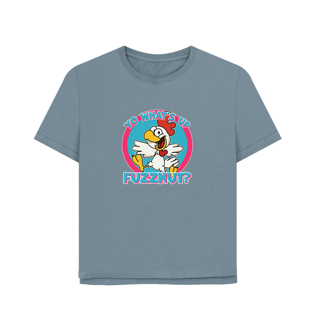 Stone Blue Fuzznut Women's Relaxed Fit T-shirt