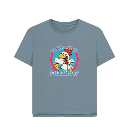 Stone Blue Fuzznut Women's Relaxed Fit T-shirt