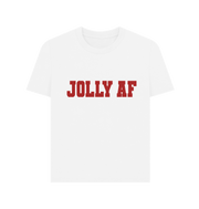 White Jolly AF Women's T-shirt
