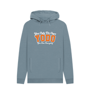 Stone Blue Yodo Men's Hoodie