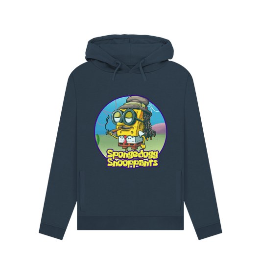 Navy Blue Spongedogg Snooppants Women's Hoodie