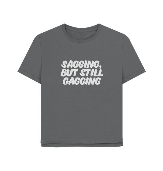 Slate Grey Printed T-shirt