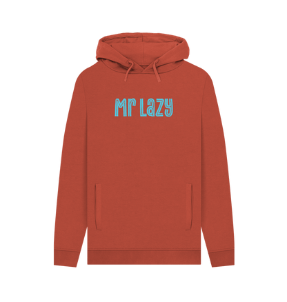 Rust Mr Lazy Men's Hoodie