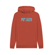 Rust Mr Lazy Men's Hoodie